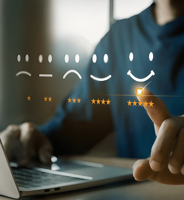 banner image for leveraging AI to enhance financial customer experience